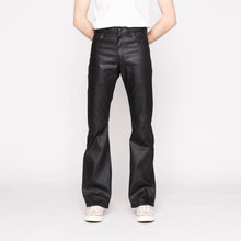 Load image into Gallery viewer, Groovy Guy - Wax Coated Black Stretch by Naked & Famous Denim