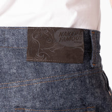 Load image into Gallery viewer, Easy Guy - Max Brush Selvedge - Indigo by Naked & Famous Denim