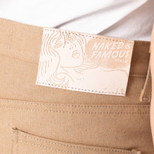 Load image into Gallery viewer, Super Guy - Brown Fox Selvedge - Brown by Naked & Famous Denim