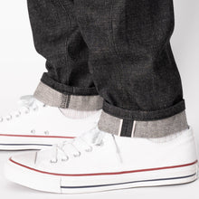 Load image into Gallery viewer, Super Guy - Yatagarasu Selvedge - Black by Naked & Famous Denim