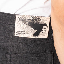 Load image into Gallery viewer, Weird Guy - Yatagarasu Selvedge - Black by Naked & Famous Denim