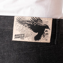 Load image into Gallery viewer, Easy Guy - Yatagarasu Selvedge - Black by Naked & Famous Denim