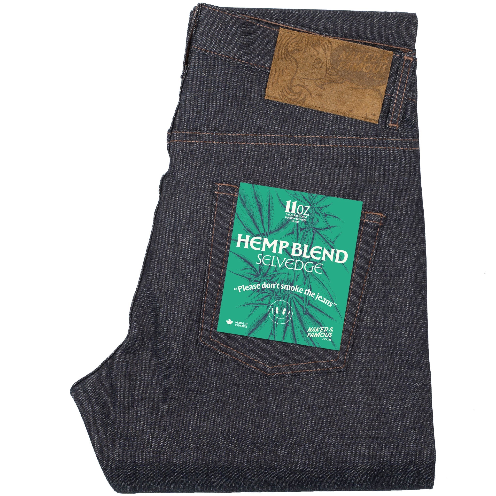 Easy Guy - Hemp Blend Selvedge - Indigo – Naked & Famous Denim NYC