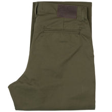 Load image into Gallery viewer, Straight Chino - Green Stretch Twill by Naked & Famous Denim
