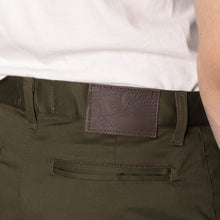 Load image into Gallery viewer, Straight Chino - Green Stretch Twill by Naked & Famous Denim