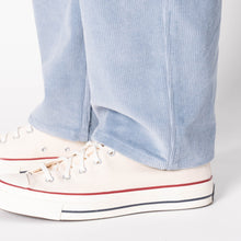 Load image into Gallery viewer, Pleated Trouser - Faded Corduroy Organic - Pale Indigo by Naked & Famous Denim