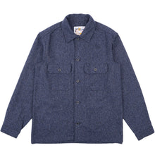 Load image into Gallery viewer, Work Shirt - Herringbone Triple Twist - Forest by Naked & Famous Denim