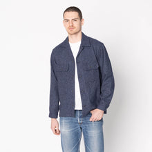 Load image into Gallery viewer, Work Shirt - Herringbone Triple Twist - Forest by Naked & Famous Denim