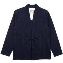 Load image into Gallery viewer, Kimono Shirt - Kimono Scramble - Indigo by Naked & Famous Denim