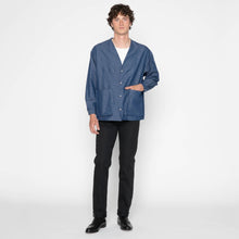 Load image into Gallery viewer, Wise Guy - Linen Blend Denim - Indigo by Naked & Famous Denim