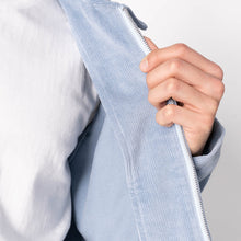 Load image into Gallery viewer, Zip Chore - Faded Corduroy Organic - Indigo by Naked & Famous Denim