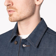 Load image into Gallery viewer, True Shirt - Printed - Autumn - Navy by Naked & Famous Denim