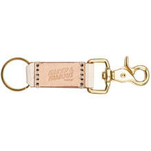 Load image into Gallery viewer, Keychain - Ivory Lizard | Naked & Famous Denim