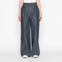 Load image into Gallery viewer, Wide Leg Trouser - Natural Indigo - Indigo by Naked & Famous Denim