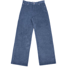 Load image into Gallery viewer, Wide Wild West - Organic Faded Corduroy - Indigo by Naked & Famous Denim