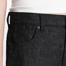 Load image into Gallery viewer, Wide Wild West - Black Lightweight Denim - Black by Naked & Famous Denim