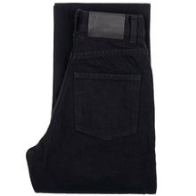 Load image into Gallery viewer, True Girl - Solid Black Selvedge Washed - Black by Naked & Famous Denim