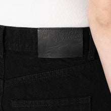 Load image into Gallery viewer, Super Girl - Solid Black Selvedge Washed - Black by Naked & Famous Denim