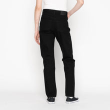 Load image into Gallery viewer, Super Girl - Solid Black Selvedge Washed - Black by Naked & Famous Denim