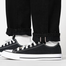 Load image into Gallery viewer, Super Girl - Solid Black Selvedge Washed - Black by Naked & Famous Denim