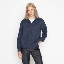 Load image into Gallery viewer, Judy Shirt - Herringbone Triple Twist - Forest by Naked & Famous Denim