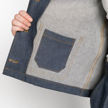 Load image into Gallery viewer, Gracie - Organic Faded Corduroy - Pale Indigo by Naked & Famous Denim