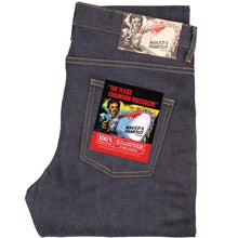 Load image into Gallery viewer, Super Guy - Texas Chainsaw Massacre "Leatherface" Selvedge - Indigo by Naked & Famous Denim