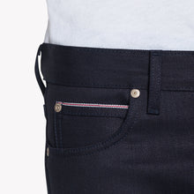 Load image into Gallery viewer, Super Guy - Indigo / Indigo Stretch Selvedge by Naked & Famous Denim