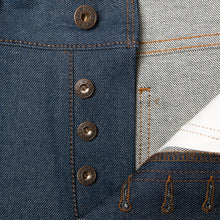 Load image into Gallery viewer, Super Guy - Solid Black Selvedge by Naked & Famous Denim