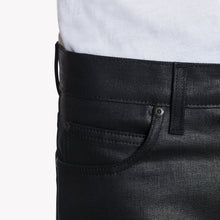 Load image into Gallery viewer, Super Guy - Wax Coated Black Stretch by Naked & Famous Denim