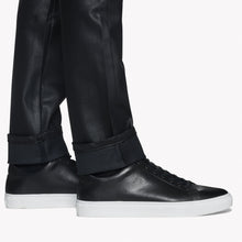 Load image into Gallery viewer, Super Guy - Wax Coated Black Stretch by Naked & Famous Denim