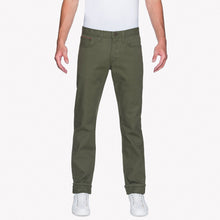 Load image into Gallery viewer, Weird Guy - Army Green Duck Selvedge by Naked & Famous Denim