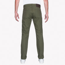 Load image into Gallery viewer, Weird Guy - Army Green Duck Selvedge by Naked & Famous Denim