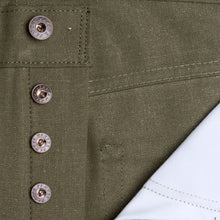 Load image into Gallery viewer, Weird Guy - Army Green Duck Selvedge by Naked & Famous Denim