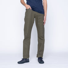 Load image into Gallery viewer, True Guy - Army Green Duck Selvedge by Naked & Famous Denim