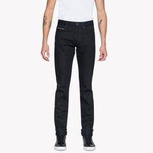 Load image into Gallery viewer, Super Guy - Solid Black Selvedge by Naked & Famous Denim
