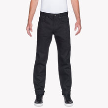 Load image into Gallery viewer, Easy Guy - Solid Black Selvedge by Naked & Famous Denim