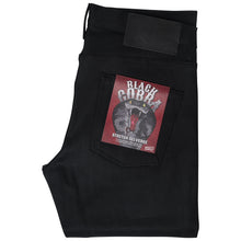 Load image into Gallery viewer, Super Guy - Black Cobra Stretch Selvedge by Naked & Famous Denim