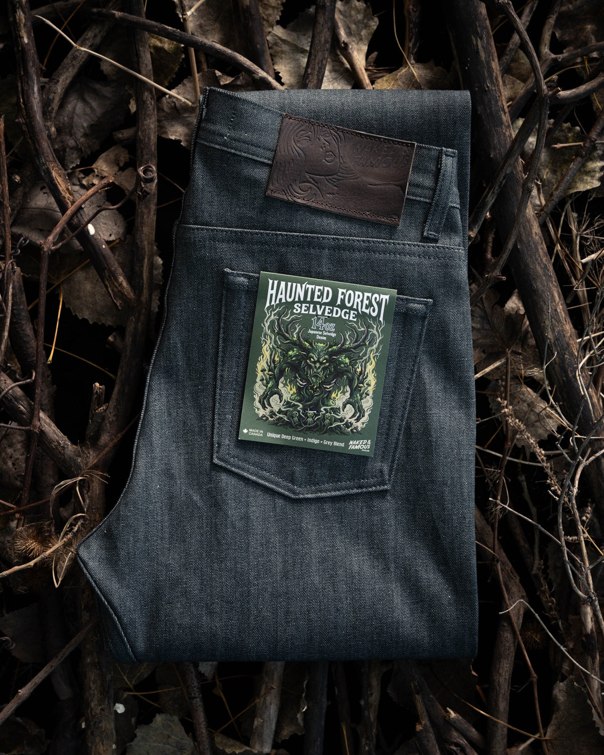 Haunted Forest Selvedge