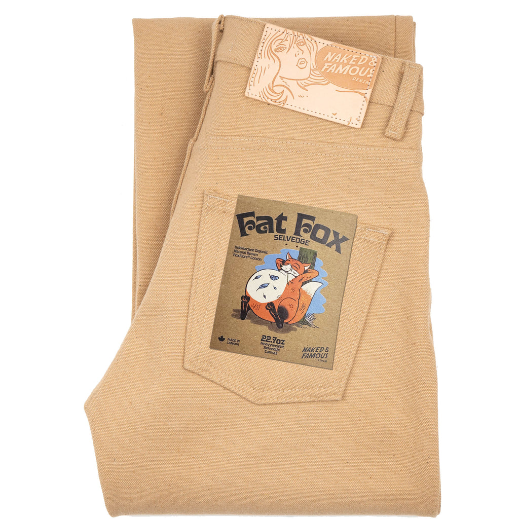 Strong Guy - Fat Fox Selvedge - Brown