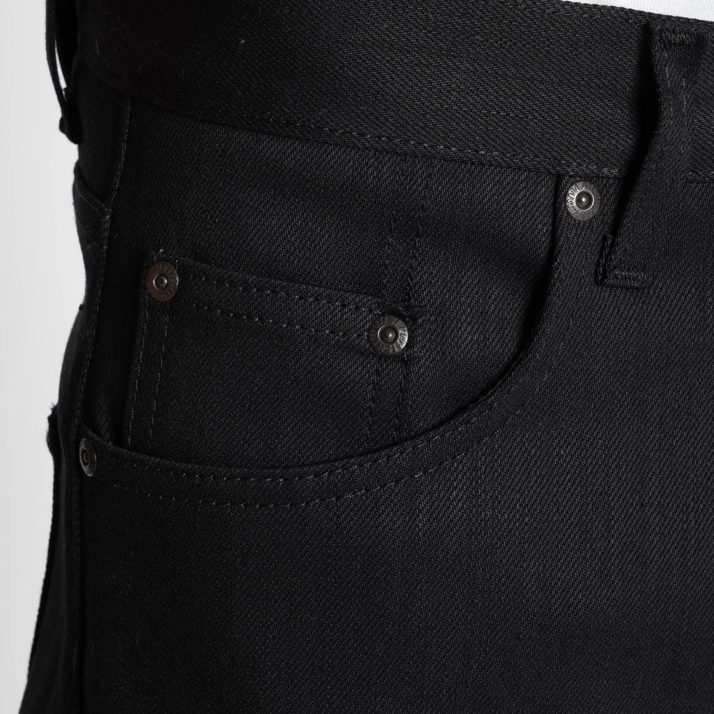 Easy Guy - Black Power Stretch by Naked & Famous Denim
