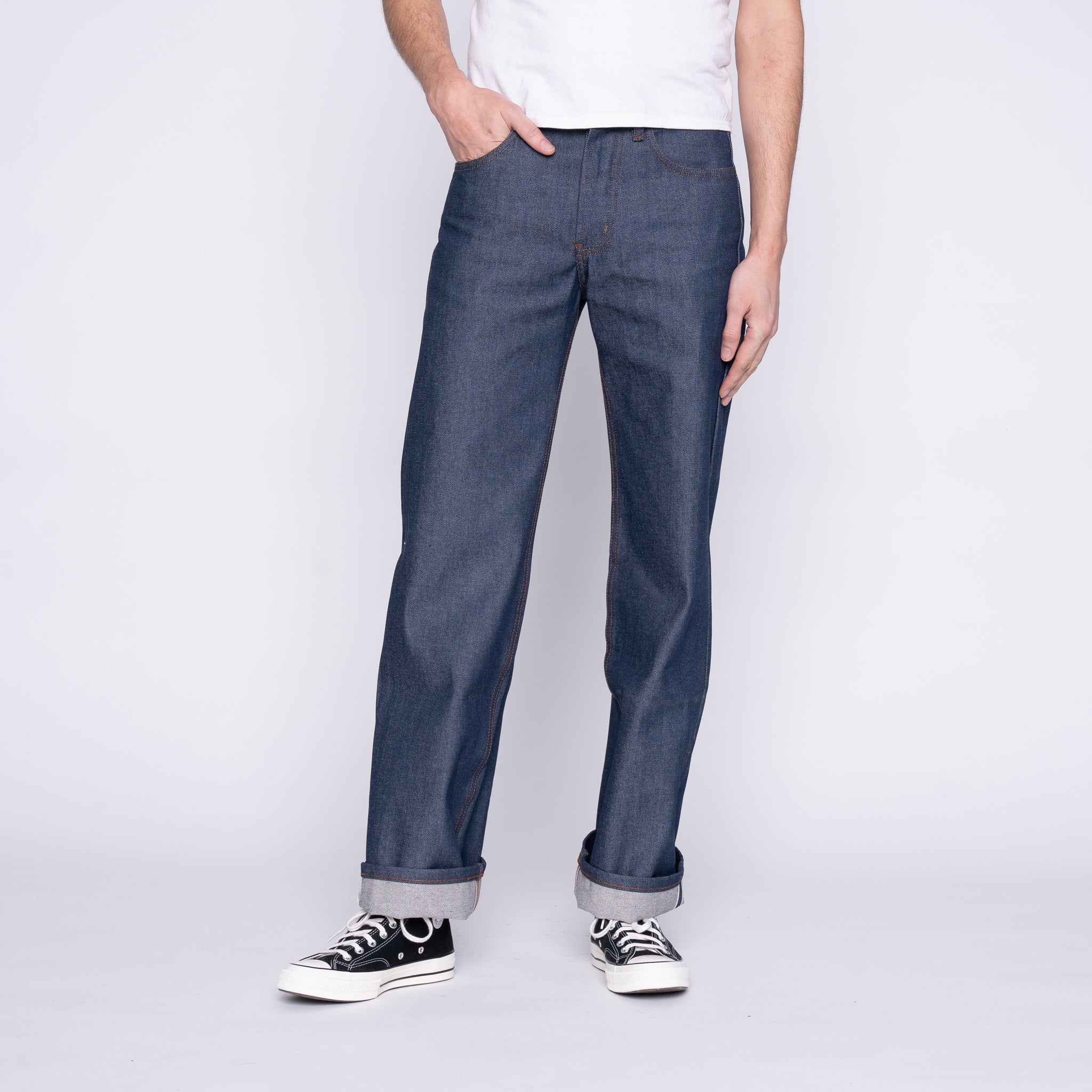 Strong Guy - Natural Indigo Selvedge by Naked & Famous Denim
