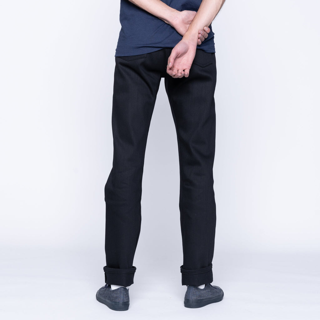 True Guy - Black Power Stretch by Naked & Famous Denim