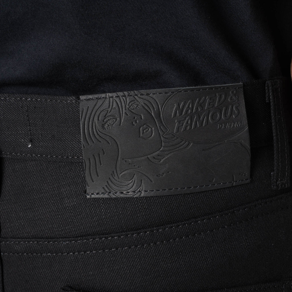 Super Guy - Solid Black Selvedge by Naked & Famous Denim
