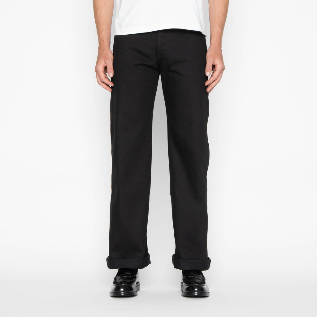 Strong Guy - Solid Black Selvedge by Naked & Famous Denim