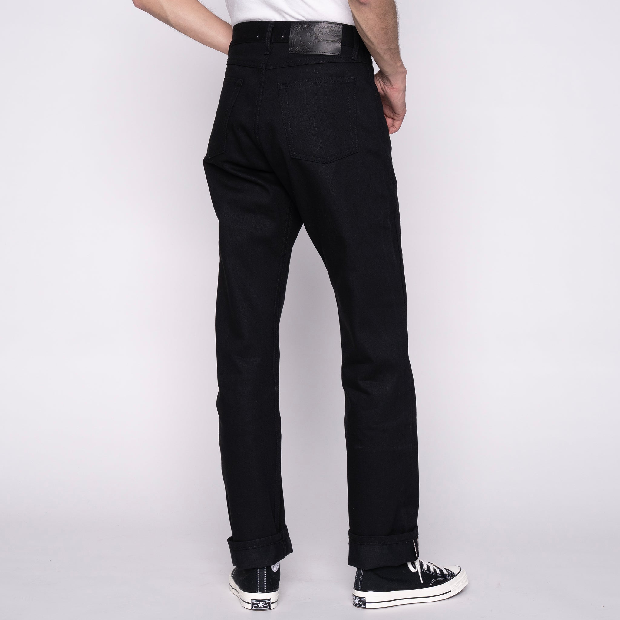 True Guy - Solid Black Selvedge by Naked & Famous Denim