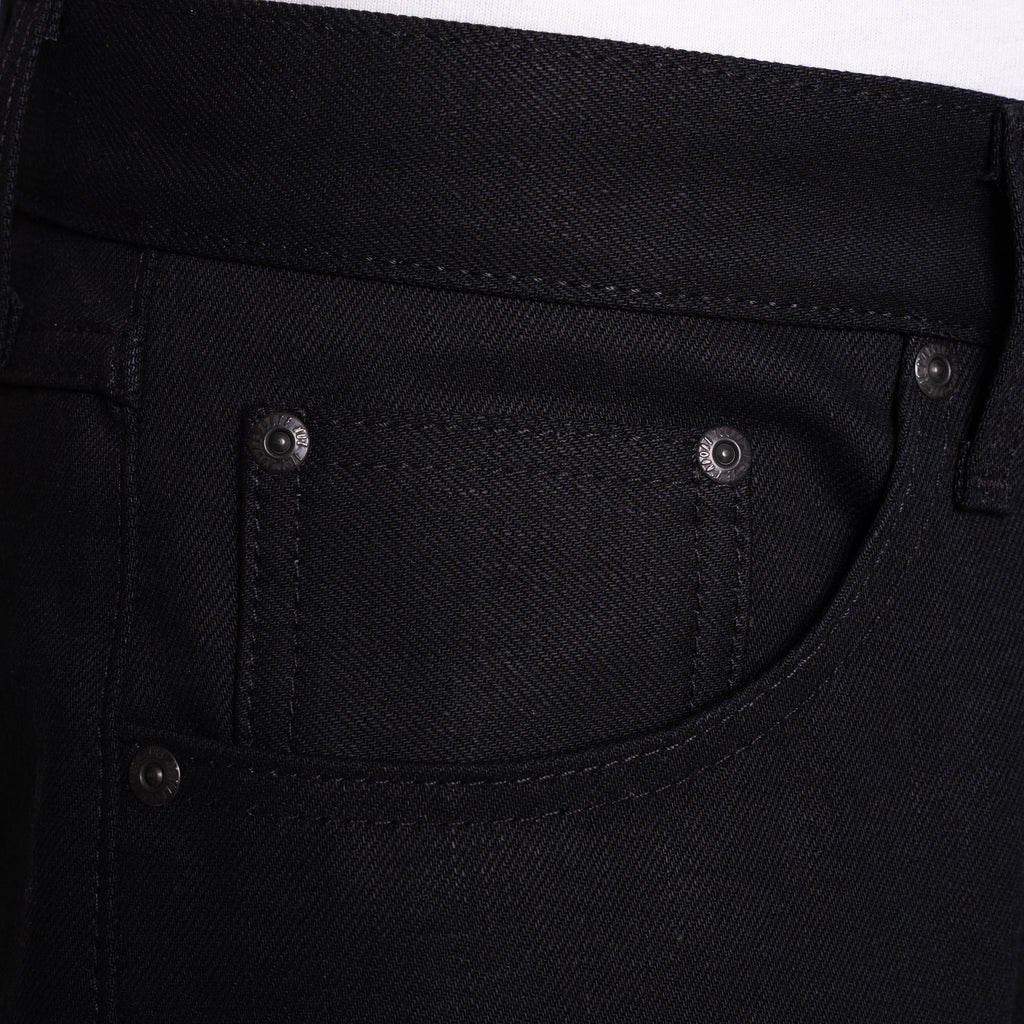 True Guy - Solid Black Selvedge by Naked & Famous Denim