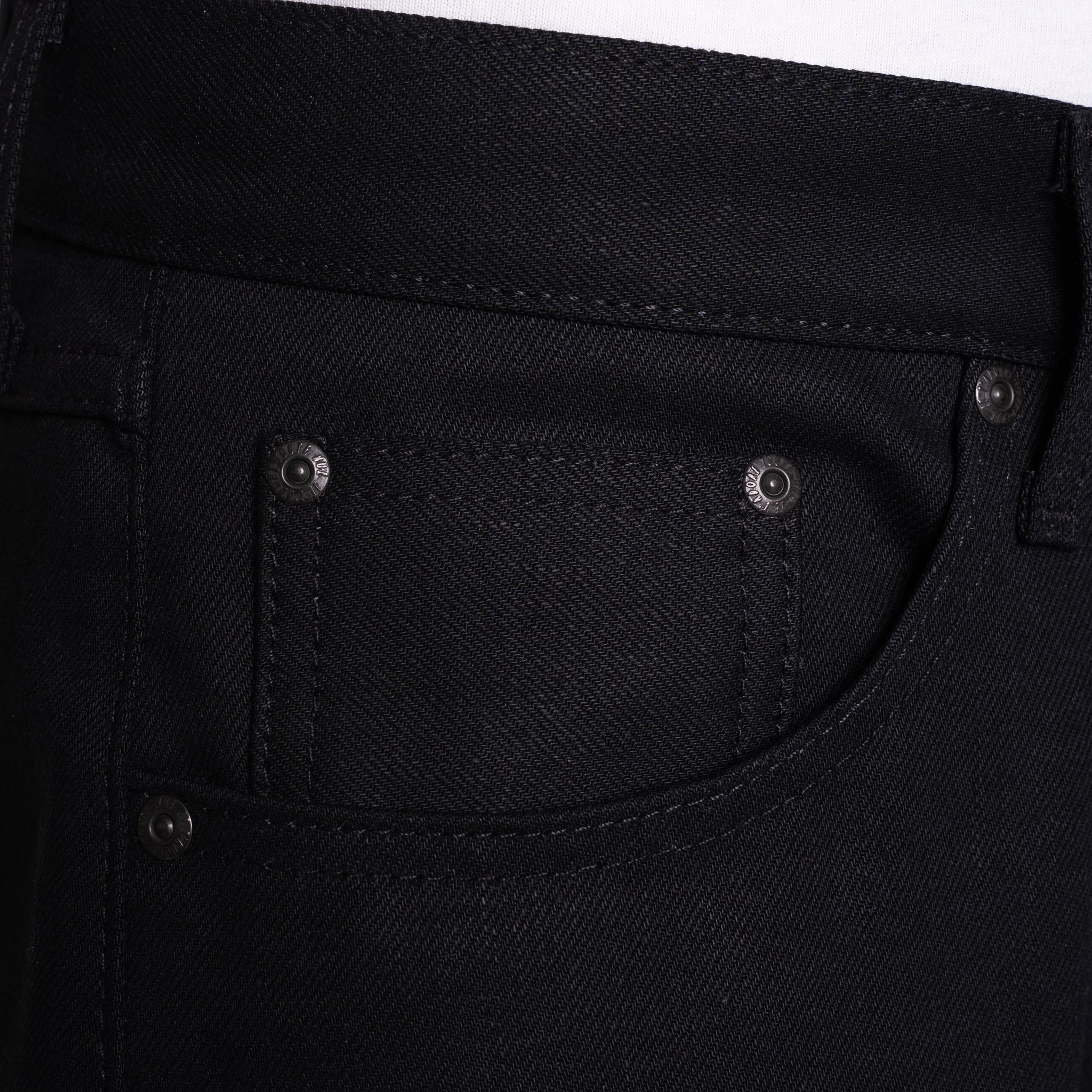 True Guy - Solid Black Selvedge by Naked & Famous Denim