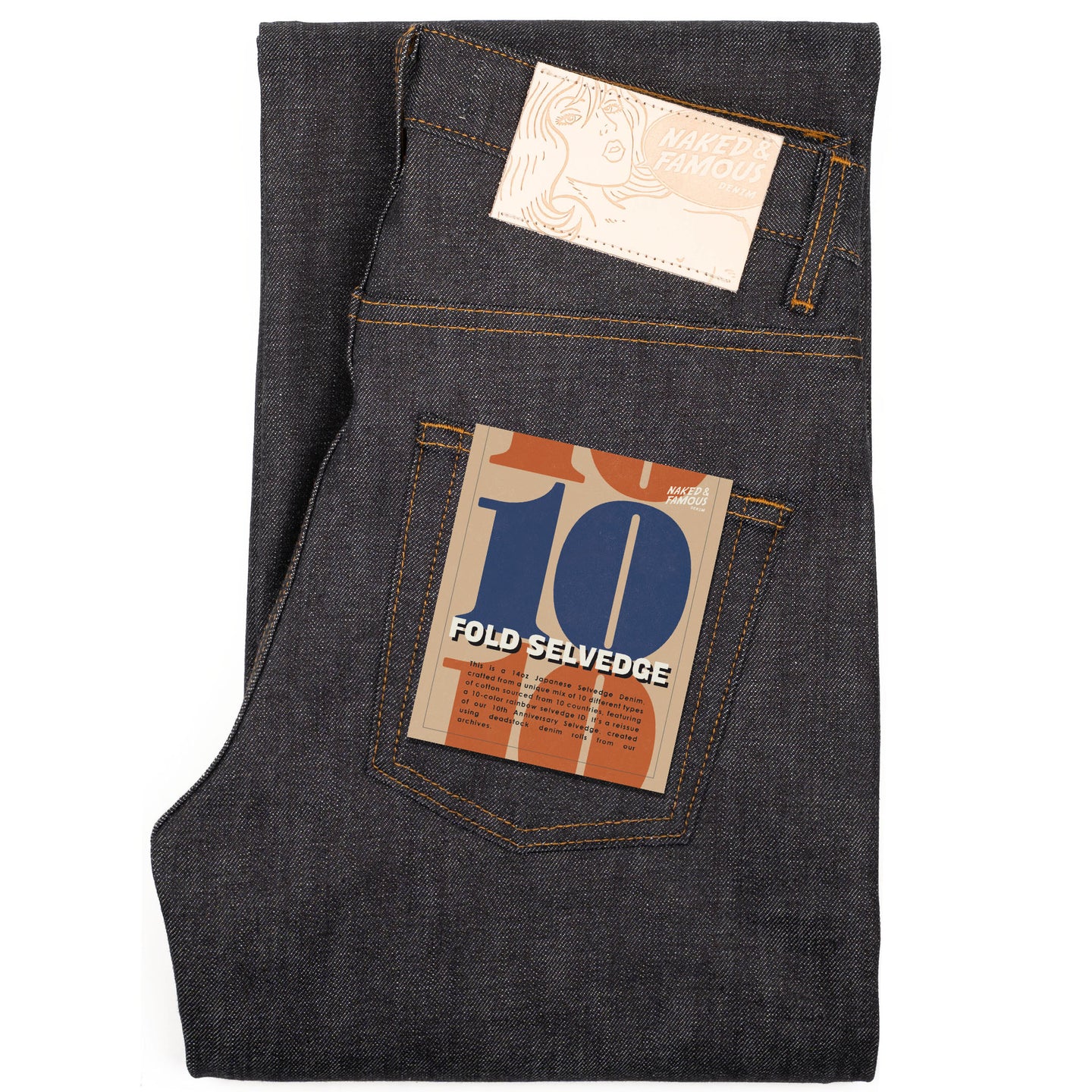 Strong Guy - 10 Fold Selvedge - Indigo