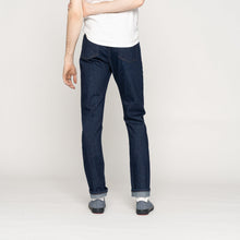 Load image into Gallery viewer, Stacked Guy - Blue Comfort Stretch Selvedge
